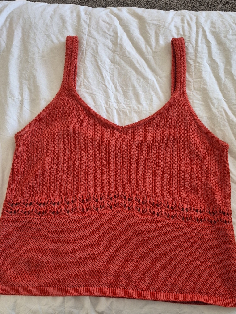 Old Navy Crochet tank top, size xl